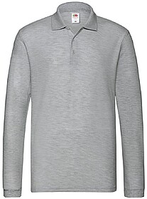 POLO FRUIT OF THE LOOM HOMEM PREMIUM - Cinza S