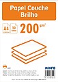 Papel Couché : Creator Digital Gloss : A4 : 200g/m2 : ( pack 50fls )