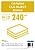 Cartolina CLA ALBUS Branco : 240gr : A3 ( pack 100 fls ) - imagem 1