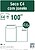 Saco C4 229x324mm : Litografado Com/Janela : 100g/m2 : Pala Recta c/Fita Silicone ( pack 25unid ) - imagem 1