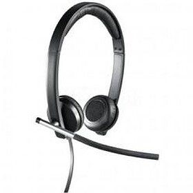 Auscultadores Logitech USB Stereo H650e - Externos 981-00051...