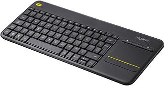 Logitech Wireless Touch Keyboard K400 Plus - Teclado - sem f...