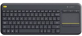 Teclado Inalambrico Logitech K400 Plus com Touchpad - PC, TV...