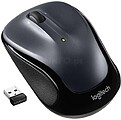 Logitech M325s - Rato - destros e canhotos - óptico - 5 botões - sem fios - 2.4 GHz - receptor sem fio USB - cinzento escuro 910-006812