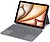 Logitech Combo Touch - Teclado e pasta de folio - com trackpad - retroiluminação - Apple Smart connector - QWERTY - Espanhol - cinzento oxford 920-012632 - imagem 1
