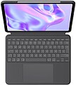 Logitech Combo Touch - Teclado e pasta de folio - com trackpad - retroiluminação - Apple Smart connector - QWERTY - Espanhol - grafite - para Apple 13-inch iPad Pro (M4) 920-012667