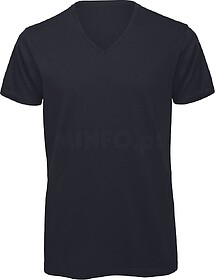 CGTM044C T-shirt Organic Inspire de homem com decote em V ta...