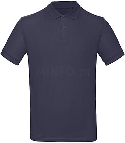 CGPM430C Polo bio homem tam: XL cor: Navy Blue : B&C