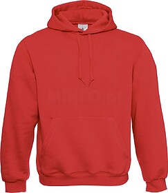CGWU620 Sweatshirt com capuz tam: M cor: Red : B&C