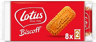 94909 : Bolachas lotus biscoff caramelizadas pack de 8 bolsa...