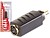 Adaptador S-VHS Mini Din fêm p/ RCA mach (ouro) G-AVW139 - imagem 1
