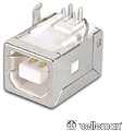 USB B fem, Single Connector 90°, Pcb Mount G-CC089