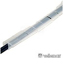 Protector de Cabo Espiral Branco Transp. 10M Ø 6MM Velleman G-SW06