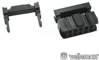 G-CC030 : Ficha socket IDC 40 pinos - cable mount