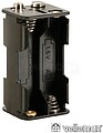 Suporte P/ 4 Pilhas AA C/ Terminais Snap Velleman G-BH343B