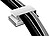 Passa Cabos C/ Adesivo 10X 2.5x10.5MM Velleman G-MMP006 - imagem 1