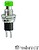 Pulsador Off/(ON) Verde G-R1829A/G - imagem 1
