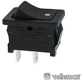 G-R1933B : Interruptor Rocker 3A-250V SPDT ON-ON