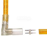 G-VDLRLLCW : Uniões em L p/mangueiras de luz - 5pcs