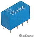 Relé Dil 1A/30VDC-125VAC 2 x Inversor 12Vdc G-VR1D122C
