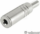 Ficha Jack Fêmea Niquelada 3.5MM ST G-CA012
