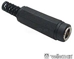 Ficha Alimentação DC Fêmea Ø2.5x5.5MM Velleman G-CD011