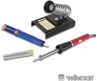G-K/SOLD2N : SOLDERING SET (SOLDERING IRON 25W+VTD+STANDLC+S...