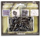 Conjunto de 120 Condensadores Electroliticos G-K/CAP2
