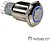 Interruptor de pressão metal. SPDT 1NO 1NC - azul G-R1600B - imagem 1