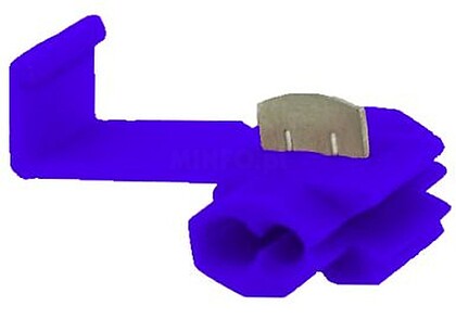 G-FBQS/100 : Terminais QUICK SPLICE BLUE (100pcs/pk)
