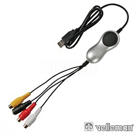 Unidade USB de captura de video e audio stereo Venda Multipl...