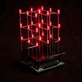 G-MK193 : Kit Cubo LED 3D 3x3x3 USB