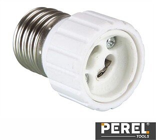 ACLAD2 : Casquilho Adaptador de E27 P/ GU10 PEREL