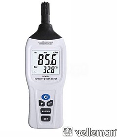 DEM501 : Medidor de Humidade Digital C/ Termómetro VELLEMAN