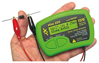 G-ZEN50 : Testador de diodos Zenner - ATLAS ZEN (0 - 50 V)