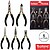 Conjunto de Alicates Electricista 5X Toolland G-HSET12N - imagem 1