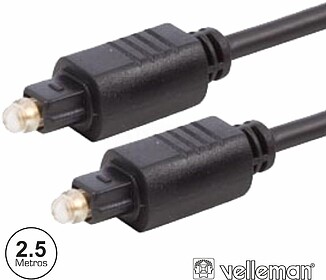 G-PAC200B025N : CABO FIBRA ÓPTICA TOSLINK-TOSLINK M/ M 2.5M...