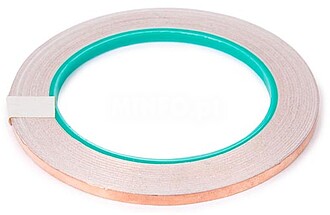 FITA ADESIVA EM COBRE - 5 mm x 25 m