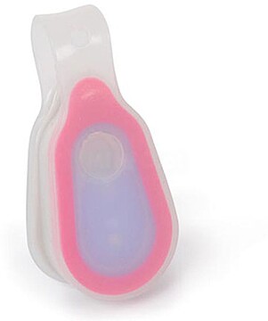 G-EBL18 : LANTERNA 2 LEDS MAGNÉTICA P/ BICICLETA SILICONE PEREL