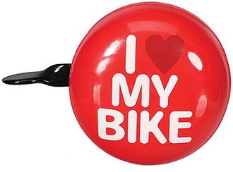 Campainha para Bicicleta I LOVE MY BIKE Vermelho Campainha p...