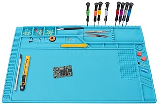 G-AS12 : Tapete em Silicone p/ Soldar (550 x 350mm) - VELLEM...