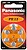 Pilha botao zinco PR13 Panasonic 6pcs - imagem 1