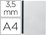 10 x Capa de encadernacao leitz transparente flexivel lombada aa 3,5 mm preta capacidade de 10 a 35 folhas Capa de encadernacao leitz transparente flexivel lombada aa 3,5 mm preta capacidade de 10 a 35 folhas 73980095