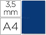10 x Capa de encadernacao leitz opaca rigida lombada aa de 3,5mm azul de 10 a 35 folhas Capa de encadernacao leitz opaca rigida lombada aa de 3,5mm azul de 10 a 35 folhas 73900035