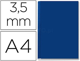 73900035 : 10 x Capa de encadernacao leitz opaca rigida lomb...