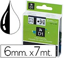 Fita Dymo D1 6mmX7M NG BL 43613 - S0720780