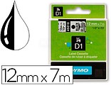 Fita DYMO D1 12mmX7M NG/TR 45010 : S0720500