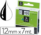 Dymo D1 45013 Rótulo Original para Etiquetas de Impressora - Texto preto sobre fundo branco - Largura 12mm x 7 metros - S0720530