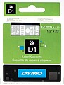Fita DYMO D1 12mmX7M BL/TR 45020 : S0720600