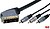 AK 1680 : Cabo multim?dia Gold scart 21P M - 3xRCA M 1.50 m - imagem 1